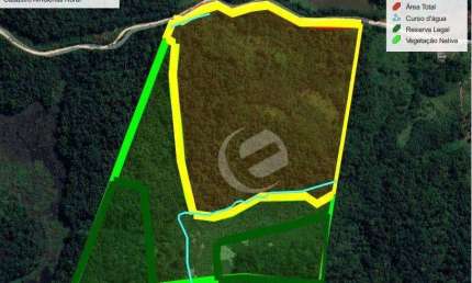 Sítio à venda, 173000 m² por R$ 744.000,00 - Lagoinha - Juquiá/SP