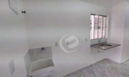 Kitnet com 1 dormitório para alugar, 25 m² por R$ 1.050,00/mês - Jardim Bom Pastor - Santo André/SP