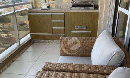 Apartamento com 3 dormitórios para alugar, 128 m² por R$ 6.500,00/mês - Centro - Santo André/SP