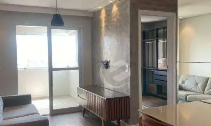 Apartamento à venda, 50 m² por r$ 430.000,00 - vila scarpelli - santo andré/sp