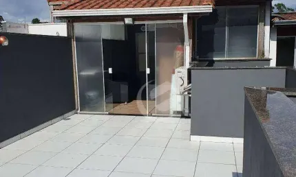 Cobertura à venda, 90 m² por R$ 370.000,00 - Vila Tibiriçá - Santo André/SP