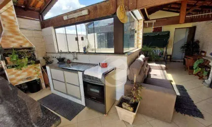 Cobertura com 3 dormitórios à venda, 132 m² por R$ 490.000,00 - Vila Helena - Santo André/SP