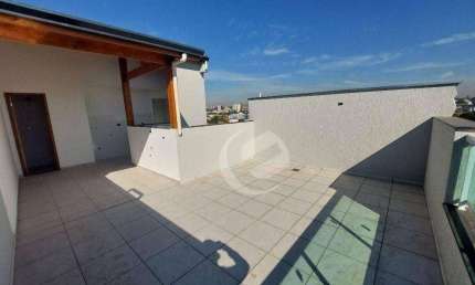 Cobertura à venda, 86 m² por R$ 450.000,00 - Vila Scarpelli - Santo André/SP