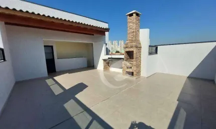 Cobertura à venda, 96 m² por r$ 579.999,99 - jardim ocara - santo andré/sp