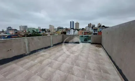 Cobertura à venda, 106 m² por R$ 449.999,99 - Vila Alzira - Santo André/SP