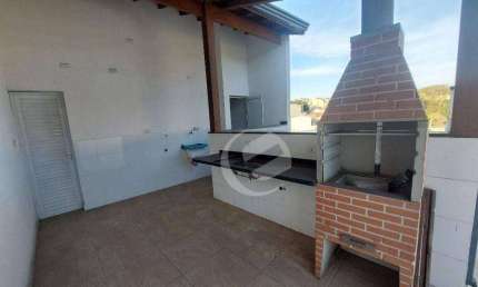 Cobertura para alugar, 86 m² por R$ 2.720,00/mês - Vila Linda - Santo André/SP