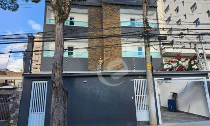 Cobertura à venda, 72 m² por r$ 790.000,00 - vila assunção - santo andré/sp