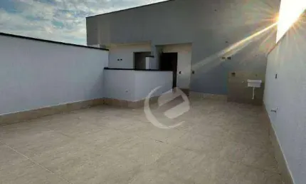 Cobertura com 2 dormitórios à venda, 94 m² por r$ 419.000,00 - vila floresta - santo andré/sp