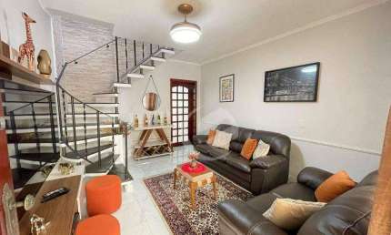 Sobrado, 123 m² - venda por R$ 750.000,00 ou aluguel por R$ 4.544,33/mês - Vila Bastos - Santo André/SP