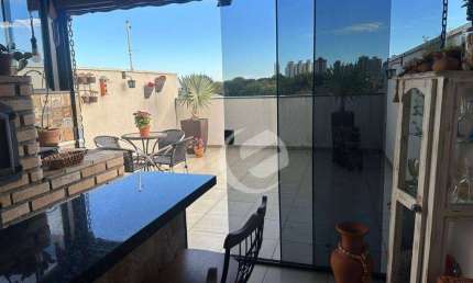 Cobertura à venda, 102 m² por R$ 500.000,00 - Vila Scarpelli - Santo André/SP