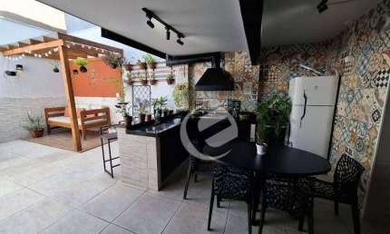 Sobrado com 3 dormitórios à venda, 221 m² por R$ 1.400.000 - Vila Assunção - Santo André/SP