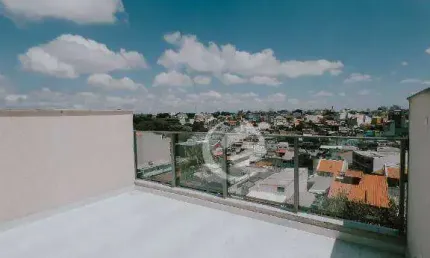 Cobertura com 2 dormitórios à venda, 84 m² por r$ 460.000,00 - jardim do estádio - santo andré/sp