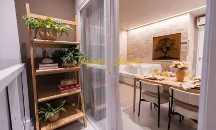 Portal Altos de Aquarius Apartamento 2 quartos com suíte e varanda