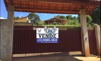 CHÁCARA EM ATIBAIA , CASA DE  MADEIRA COM 03 DORMITÓRIOS E 01 SUÍTE ,04 VAGAS DE