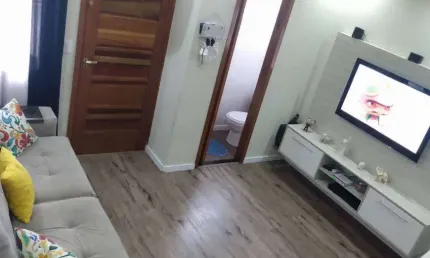 SOBRADO VL RICA-70MTS-2 DORM SENDO 2 SUÍTES, SALA, LAVABO, COZINHA, CHURRASQUEIRA, 2 VAGAS