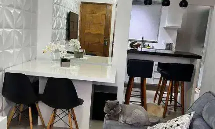 LINDO APARTAMENTO VL CARRÃO- 2 DORMS, COZINHA PLANEJADA, 1 BANHEIRO, ÁREA DE SERVIÇO, SEM VAGA