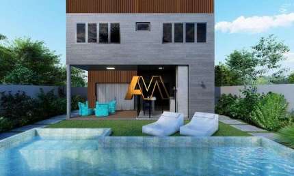 Casa em condomínio fechado com 4 quartos à venda na Rua Caraíva, S/N, Alphaville (Abrantes), Camaçari