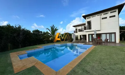 CASA 4 SUÍTES EM QUINTAS DE SAUÍPE - PORTEIRA FECHADA