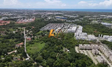 Terreno em condomínio fechado à venda na Rua Da Lagoa, 895, Abrantes, Camaçari