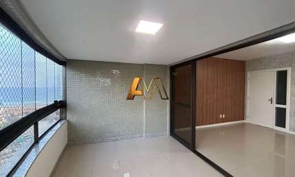 APARTAMENTO 4 QUARTOS 3 SUÍTES EM PATAMARES - VISTA MAR