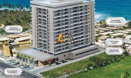 APARTAMENTO 1/4 COM SUÍTE E VARANDA EM STELLA MARIS
