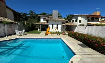 Casa em condomínio fechado com 4 quartos à venda na Rua Dos Laços, 103, Barra do Jacuípe, Camaçari