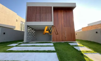 Casa em condomínio fechado com 4 quartos à venda na Rua Caraíva, S/N, Alphaville (Abrantes), Camaçari