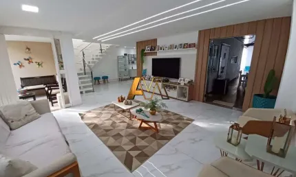 Casa em condomínio fechado com 5 quartos à venda na Rua da Brisa, 92, Itapuã, Salvador