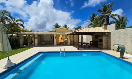 Casa em condomínio fechado com 5 quartos à venda na Rua Alameda Humaitá, 352, Guarajuba, Camaçari