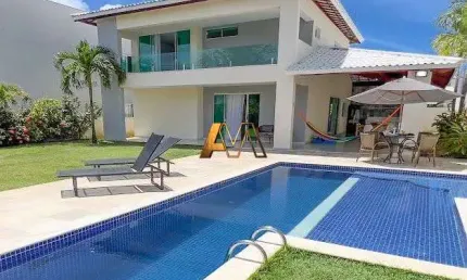 Casa em condomínio fechado com 4 quartos à venda na Avenida Humaitá, 250, Guarajuba, Camaçari