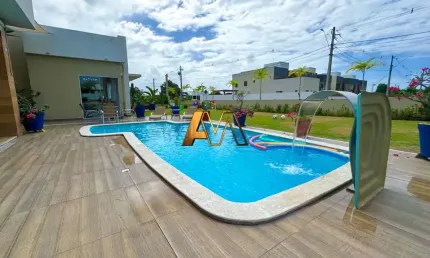 Casa à venda no bairro Barra do Jacuípe (Monte Gordo) - Camaçari/BA