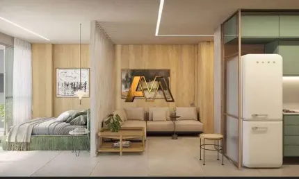 Apartamento com 1 quarto à venda na Avenida Octávio Mangabeira, 693, Armação, Salvador