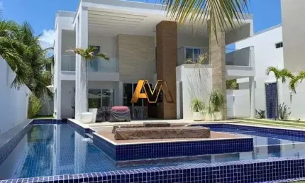 Casa em condomínio fechado com 5 quartos à venda na Avenida Humaitá, 250, Guarajuba, Camaçari
