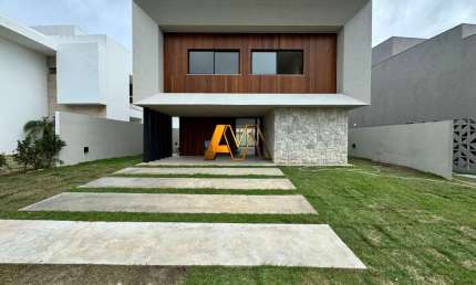 Casa em condomínio fechado com 4 quartos à venda na Rua Caraíva, S/N, Alphaville (Abrantes), Camaçari