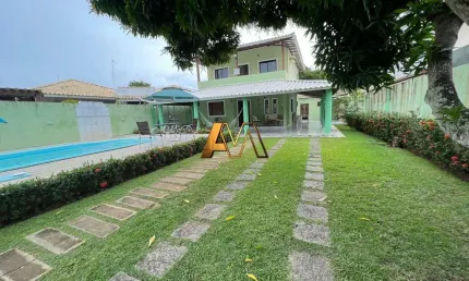 Casa à venda no bairro Barra do Jacuípe (Monte Gordo) - Camaçari/BA