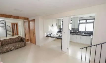 Cobertura à venda, 2 quartos, 1 suíte, 2 vagas, Sion - Belo Horizonte/MG