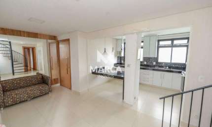 Cobertura para aluguel, 2 quartos, 1 suíte, 2 vagas, Sion - Belo Horizonte/MG