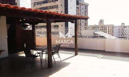 Cobertura para aluguel, 3 quartos, 1 suíte, 2 vagas, Cidade Nova - Belo Horizonte/MG
