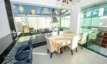Cobertura para aluguel, 3 quartos, 1 suíte, 2 vagas, alto barroca - belo horizonte/mg