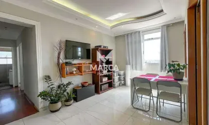 Apartamento à venda, 2 quartos, 1 vaga, santa efigênia - belo horizonte/mg