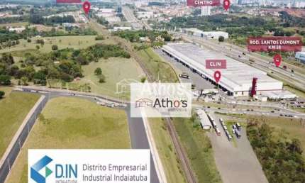 Terreno à venda, 690 m² por R$ 877.819,92 - DIN Distrito Empresarial Industrial - Indaiatuba/SP
