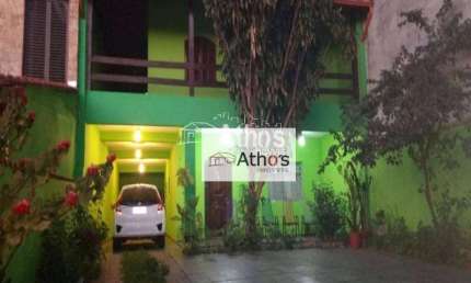 Casa com 5 quartos à venda na Rua Ilhabela, Vila Aquilino, Santo André