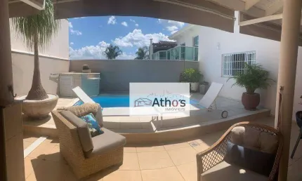 Sobrado com 3 dormitórios à venda, 298 m² por R$ 1.380.000,00 - Condomínio Portal de Itaici - Indaiatuba/SP