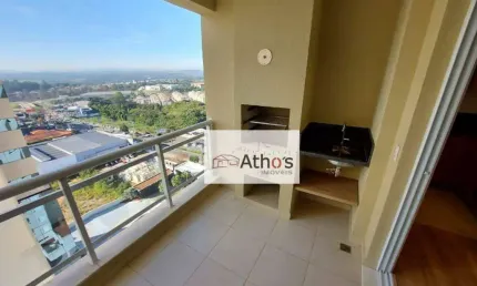 Apartamento com 1 dormitório para alugar, 55 m² por R$ 4.275,00/mês - Sky Towers Home - Indaiatuba/SP