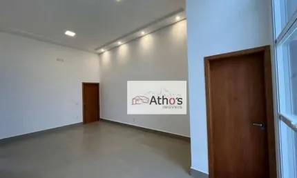 Casa térrea, Park Gran Reserve, Indaiatuba/SP, 3 suítes, sala ampla, cozinha, moveis planejados, piscina, portaria 24h
