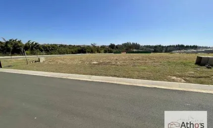 Terreno em condomínio fechado à venda na Avenida Bernardino Bonavita, Jardim Santa Rita, Indaiatuba