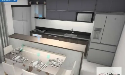 Apartamento com 3 quartos à venda na Rua Araguaia, Vila Almeida, Indaiatuba