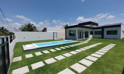 Casa com 4 quartos à venda na Barra do Jacuípe, Camaçari 