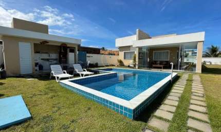 Alugo Temporada - Casa com 3/4 - Aluguel - Barra de Jacuípe - Alugo temporada