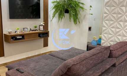 Excelente sobrado em condomínio com 2 quartos, closet, área Gourmet e playground
